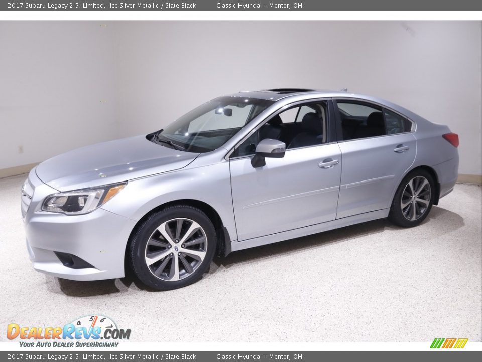 2017 Subaru Legacy 2.5i Limited Ice Silver Metallic / Slate Black Photo #3