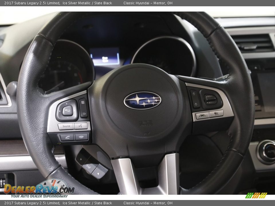 2017 Subaru Legacy 2.5i Limited Ice Silver Metallic / Slate Black Photo #7