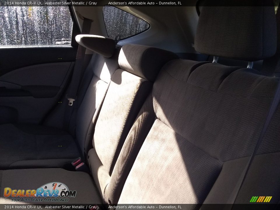 2014 Honda CR-V LX Alabaster Silver Metallic / Gray Photo #16