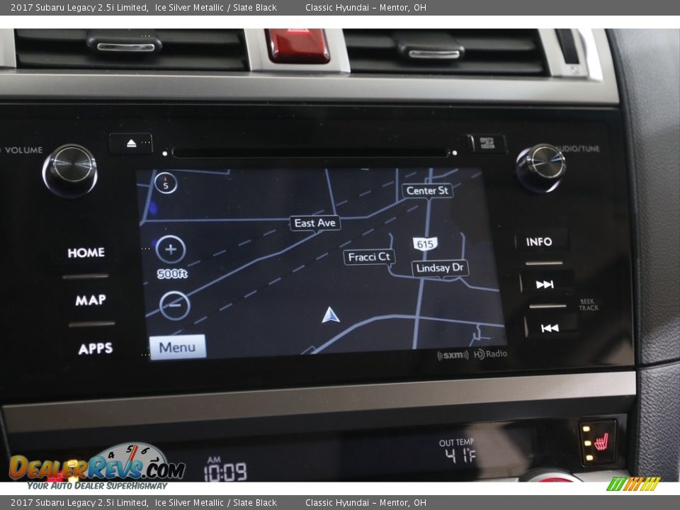 2017 Subaru Legacy 2.5i Limited Ice Silver Metallic / Slate Black Photo #12