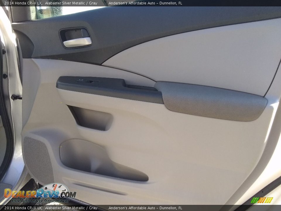 2014 Honda CR-V LX Alabaster Silver Metallic / Gray Photo #18