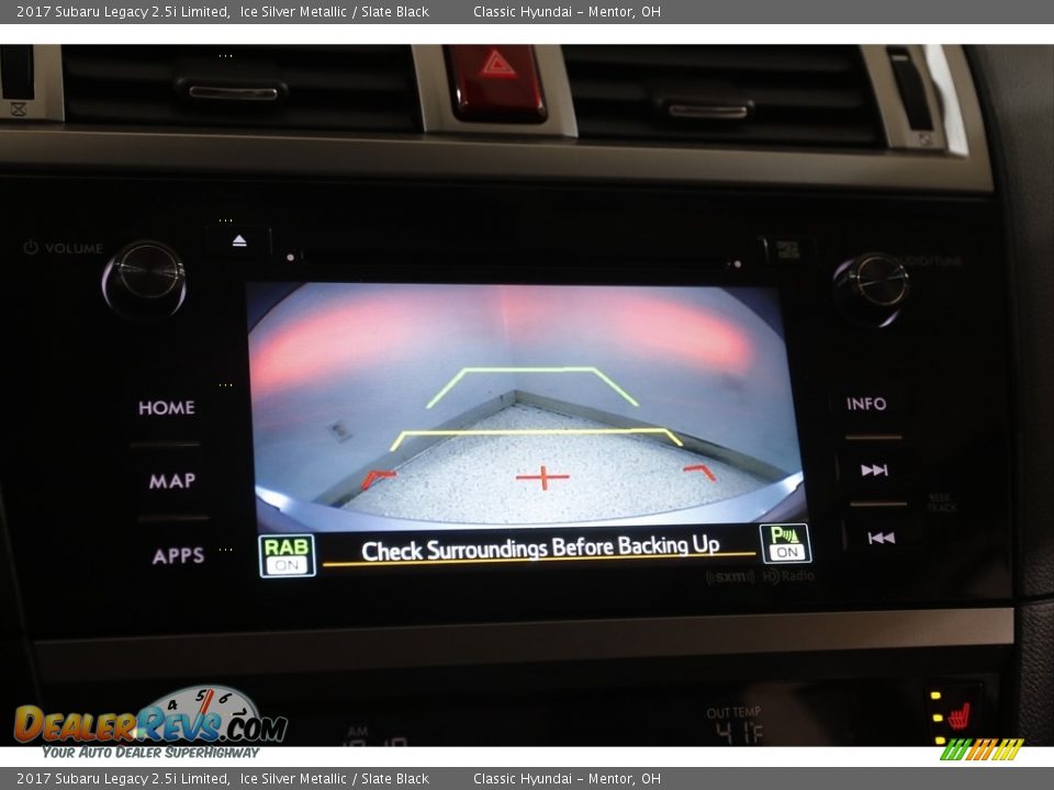 2017 Subaru Legacy 2.5i Limited Ice Silver Metallic / Slate Black Photo #13