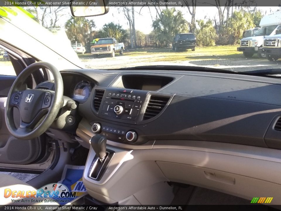 2014 Honda CR-V LX Alabaster Silver Metallic / Gray Photo #20