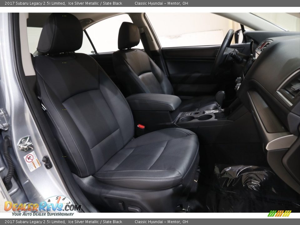 2017 Subaru Legacy 2.5i Limited Ice Silver Metallic / Slate Black Photo #16