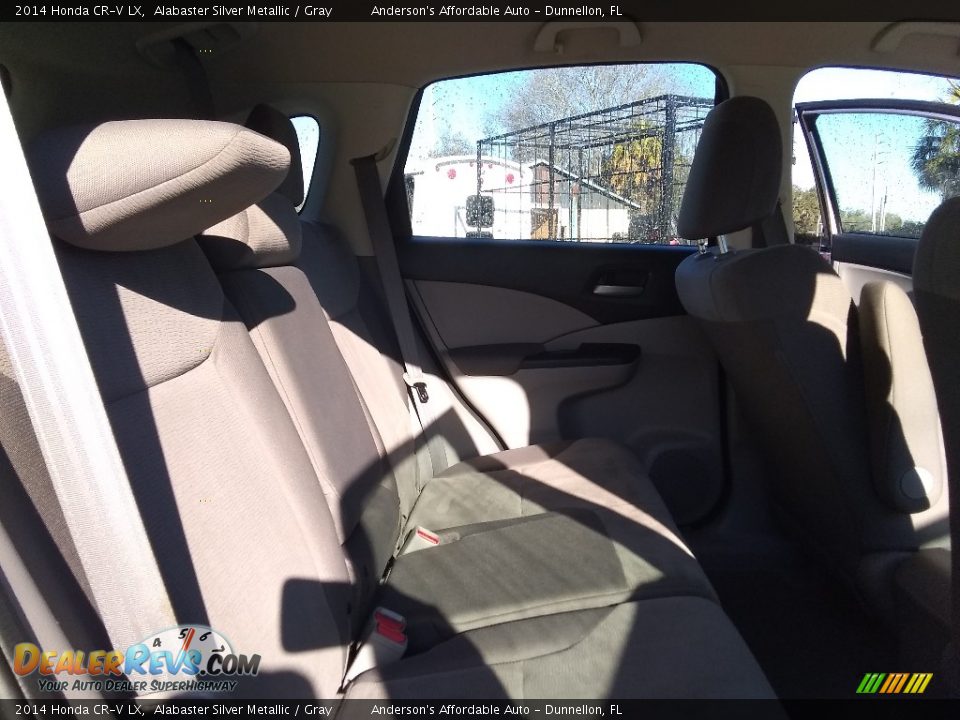 2014 Honda CR-V LX Alabaster Silver Metallic / Gray Photo #22