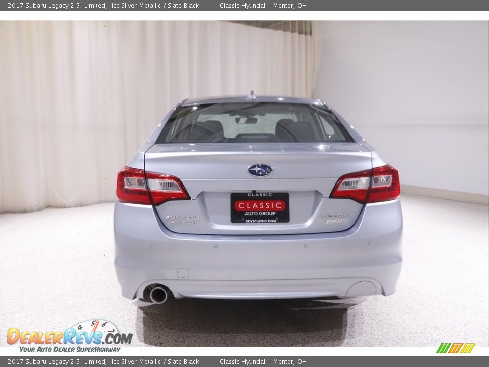 2017 Subaru Legacy 2.5i Limited Ice Silver Metallic / Slate Black Photo #19