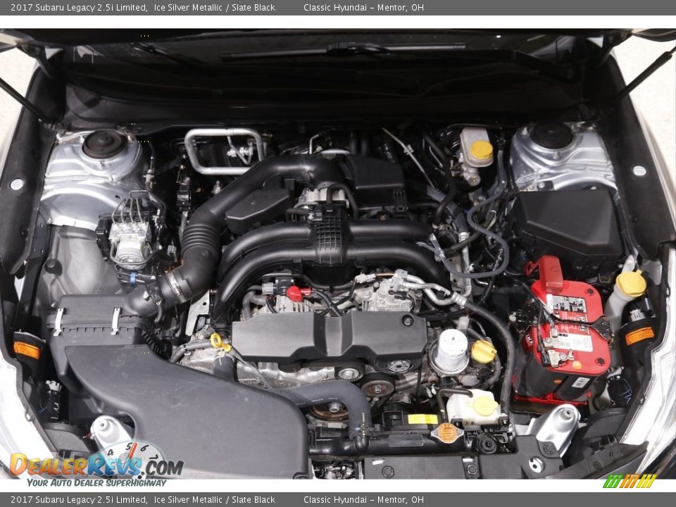 2017 Subaru Legacy 2.5i Limited Ice Silver Metallic / Slate Black Photo #20