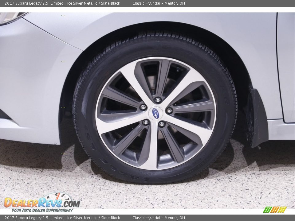 2017 Subaru Legacy 2.5i Limited Ice Silver Metallic / Slate Black Photo #21