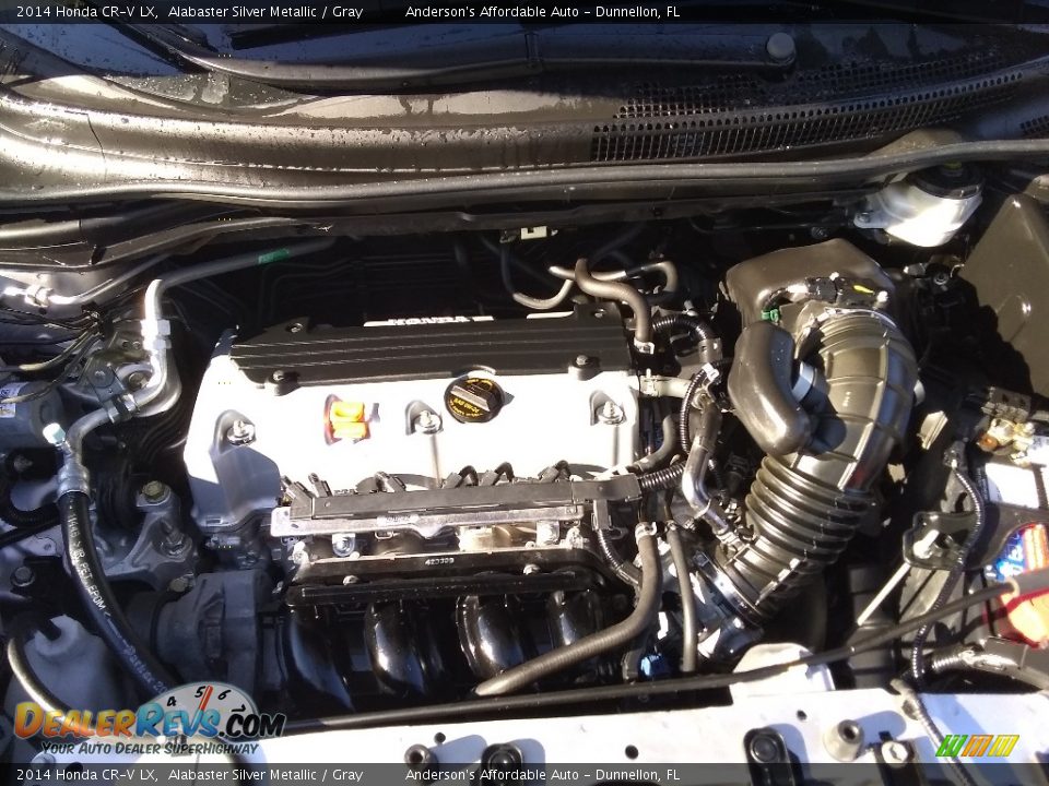 2014 Honda CR-V LX Alabaster Silver Metallic / Gray Photo #25