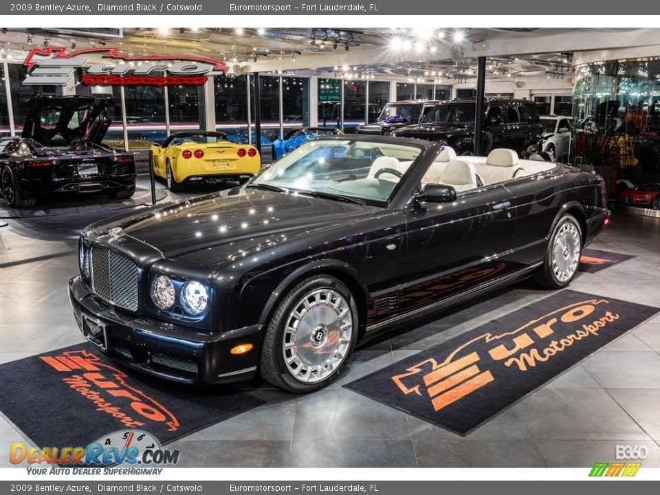 2009 Bentley Azure Diamond Black / Cotswold Photo #2