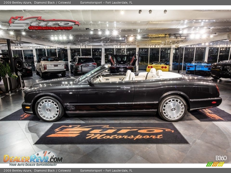 2009 Bentley Azure Diamond Black / Cotswold Photo #4
