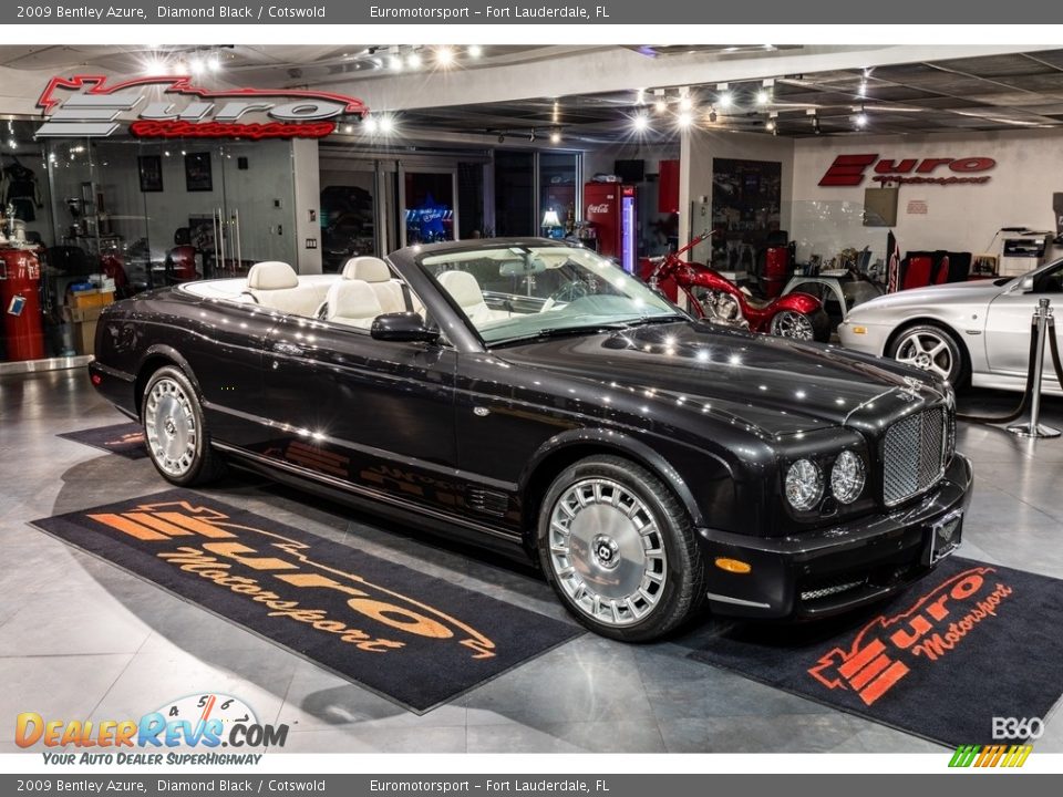 2009 Bentley Azure Diamond Black / Cotswold Photo #9