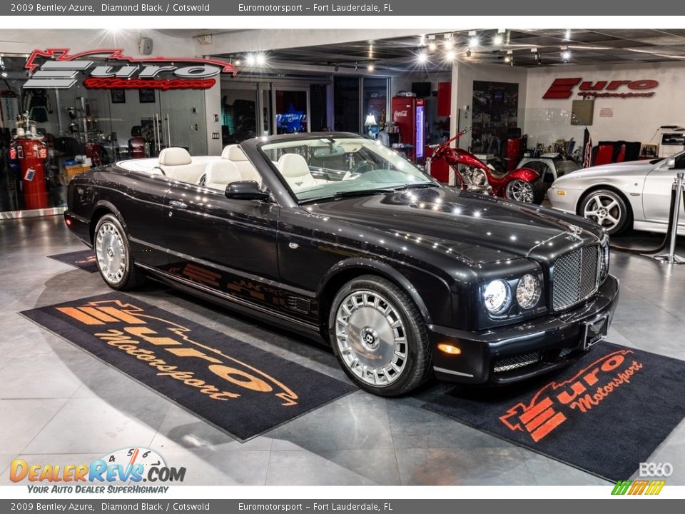 2009 Bentley Azure Diamond Black / Cotswold Photo #11