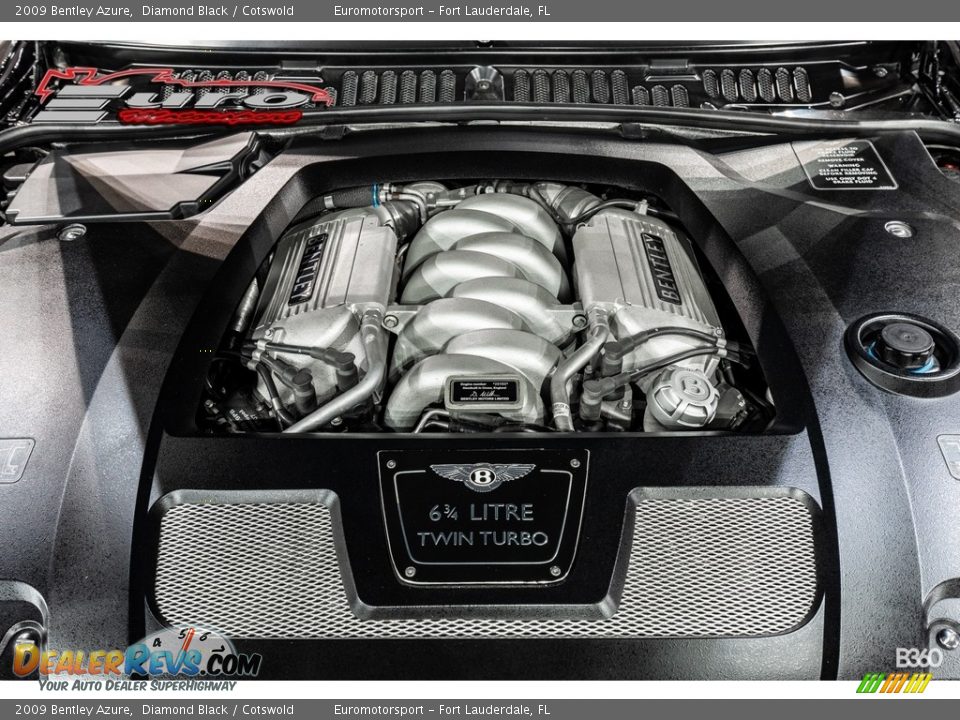 2009 Bentley Azure Diamond Black / Cotswold Photo #14