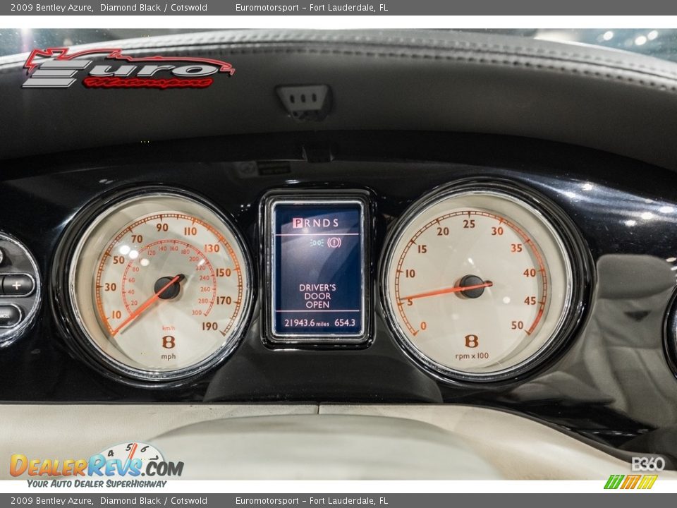2009 Bentley Azure Diamond Black / Cotswold Photo #16