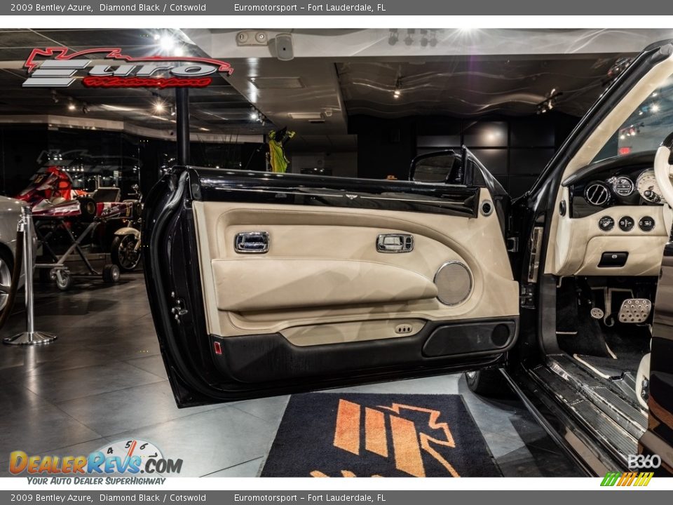 2009 Bentley Azure Diamond Black / Cotswold Photo #17