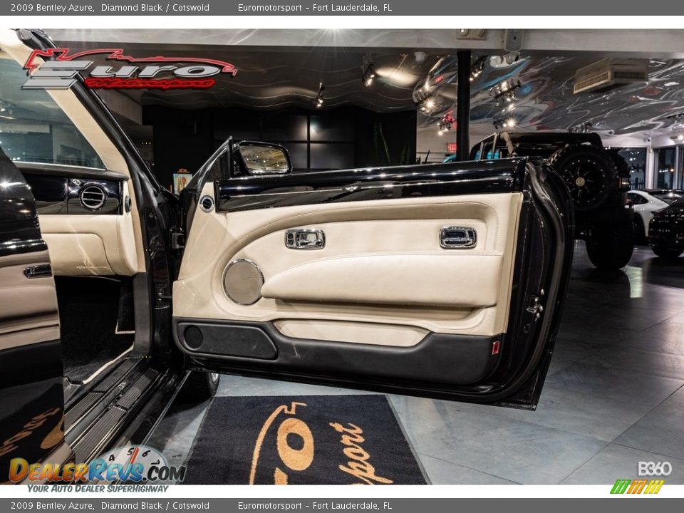 2009 Bentley Azure Diamond Black / Cotswold Photo #18