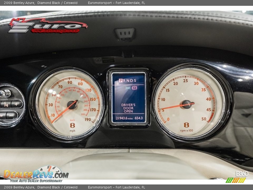 2009 Bentley Azure Diamond Black / Cotswold Photo #19