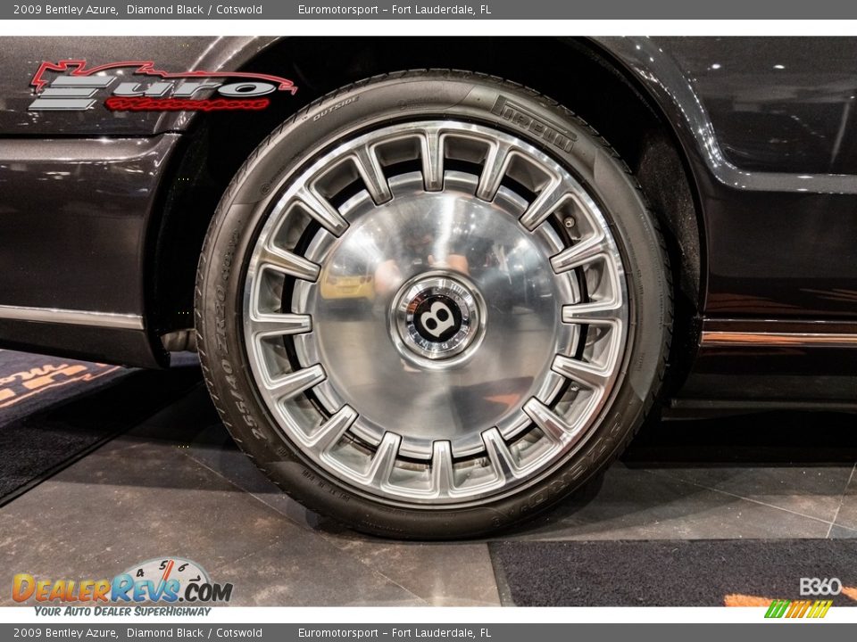 2009 Bentley Azure Diamond Black / Cotswold Photo #37