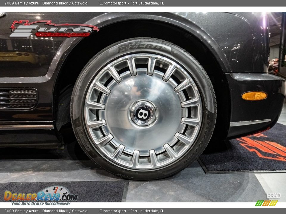 2009 Bentley Azure Diamond Black / Cotswold Photo #38