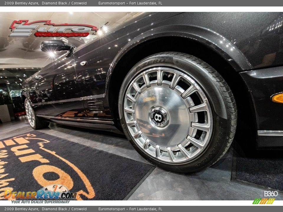 2009 Bentley Azure Diamond Black / Cotswold Photo #39