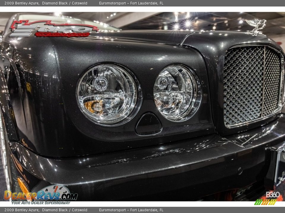 2009 Bentley Azure Diamond Black / Cotswold Photo #40