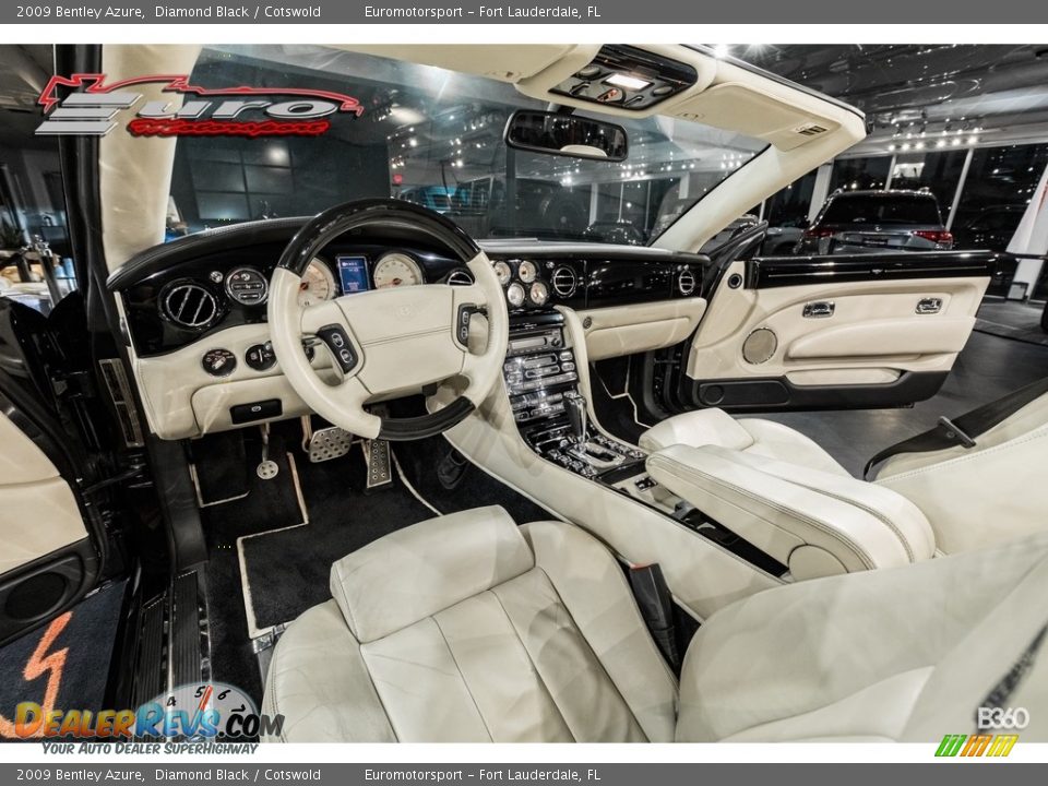 2009 Bentley Azure Diamond Black / Cotswold Photo #45