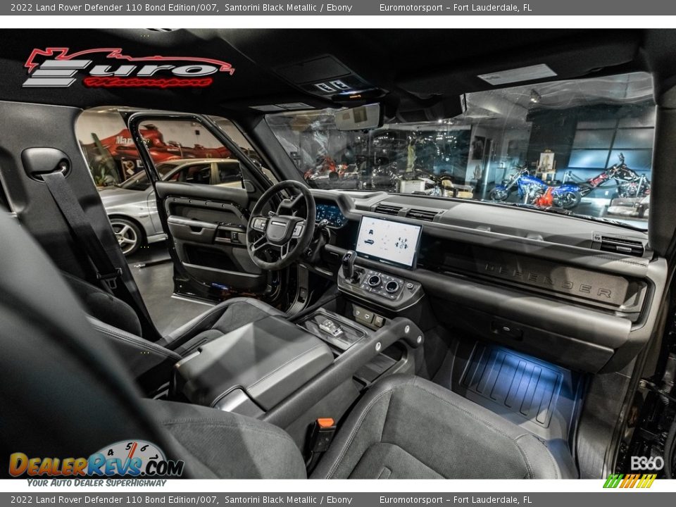 Ebony Interior - 2022 Land Rover Defender 110 Bond Edition/007 Photo #42