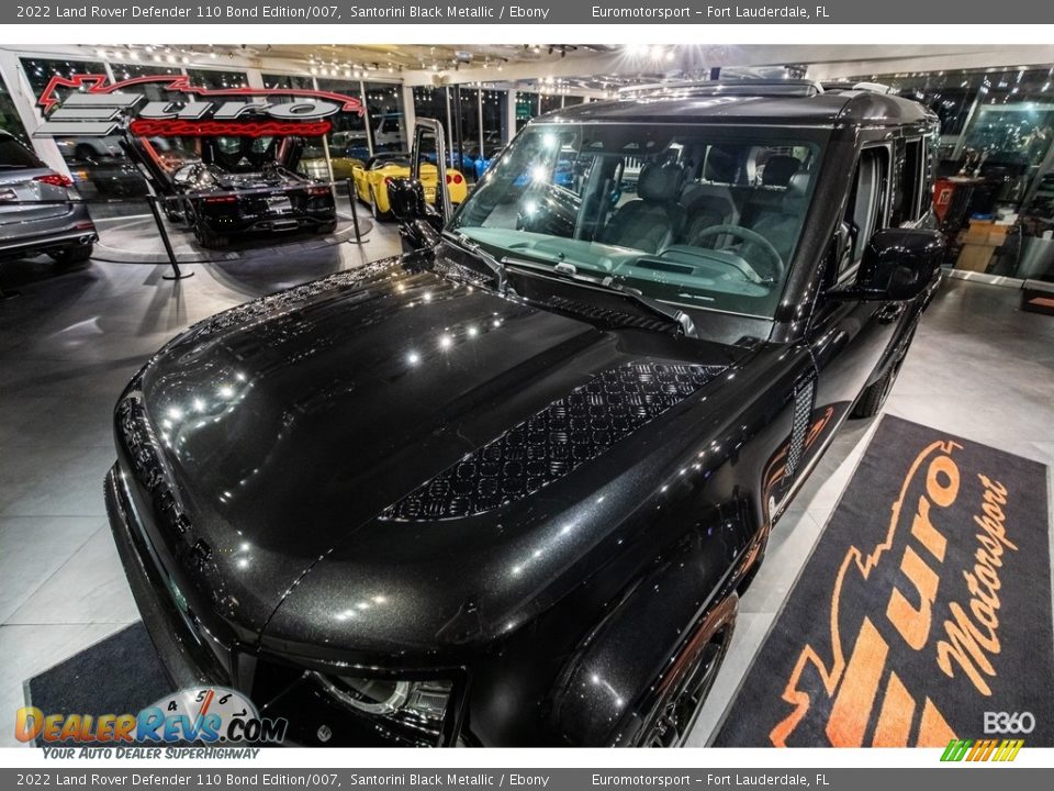 2022 Land Rover Defender 110 Bond Edition/007 Santorini Black Metallic / Ebony Photo #48
