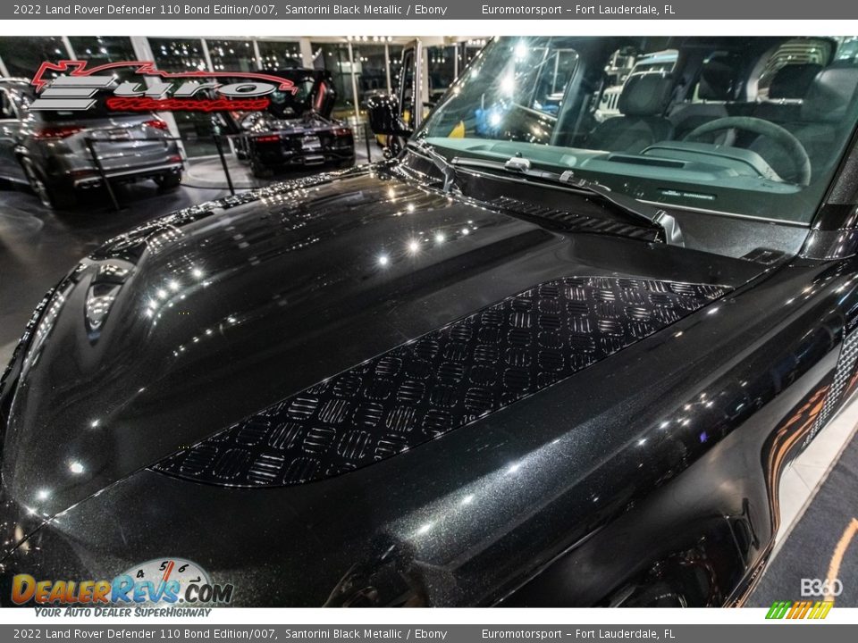 2022 Land Rover Defender 110 Bond Edition/007 Santorini Black Metallic / Ebony Photo #49