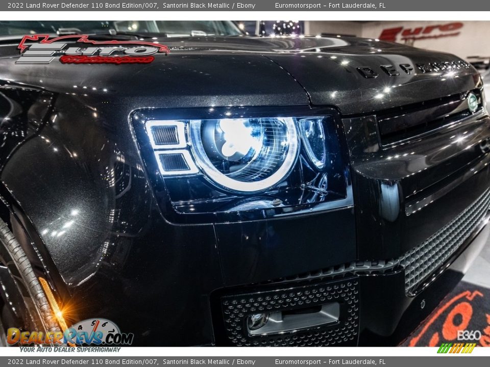 2022 Land Rover Defender 110 Bond Edition/007 Santorini Black Metallic / Ebony Photo #54