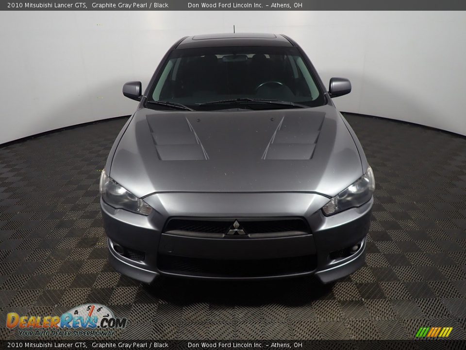 2010 Mitsubishi Lancer GTS Graphite Gray Pearl / Black Photo #5