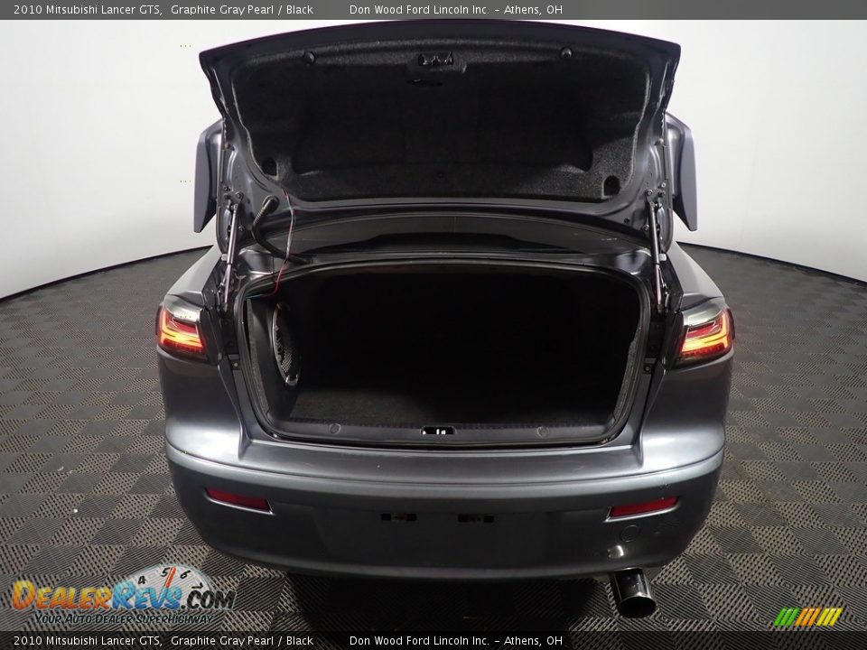 2010 Mitsubishi Lancer GTS Graphite Gray Pearl / Black Photo #14