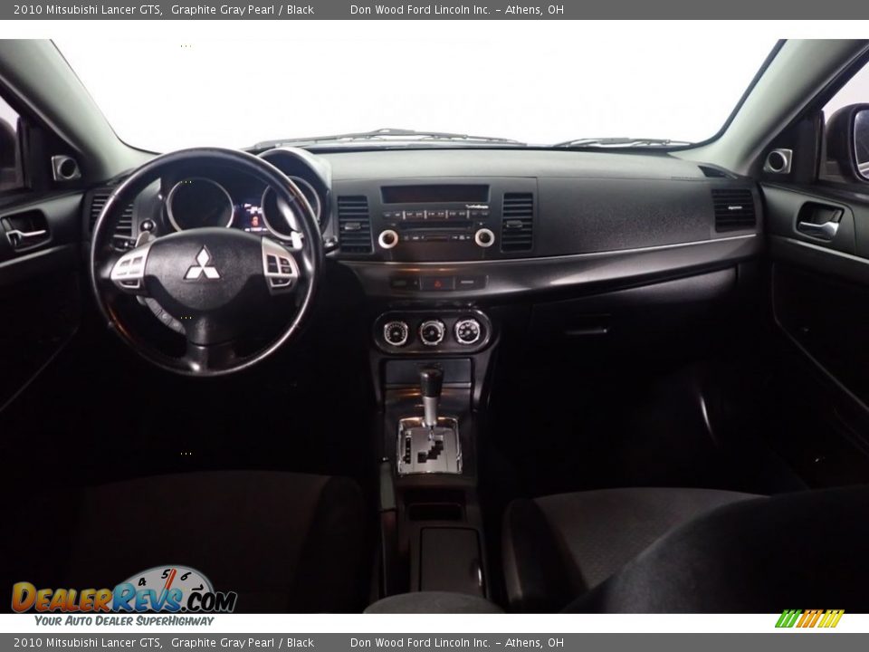 2010 Mitsubishi Lancer GTS Graphite Gray Pearl / Black Photo #24