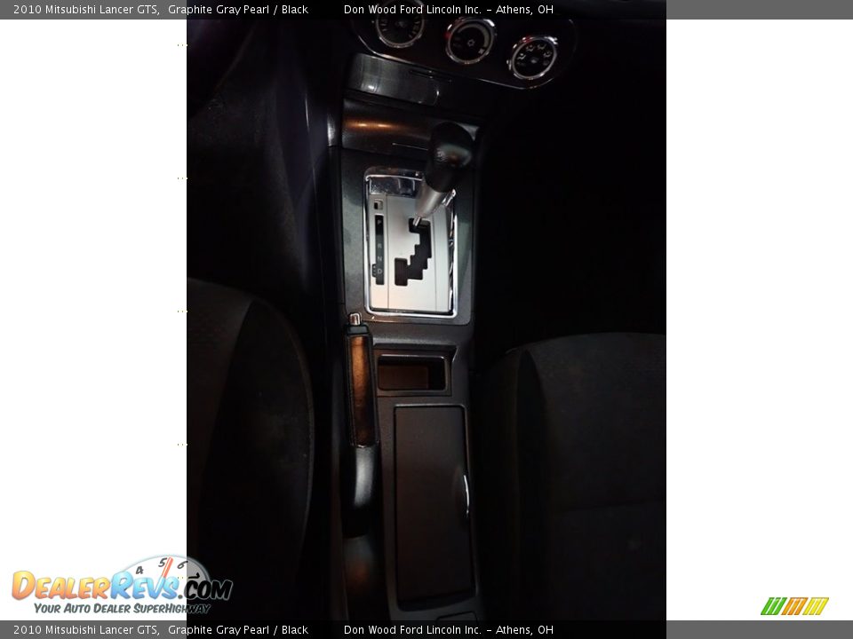 2010 Mitsubishi Lancer GTS Graphite Gray Pearl / Black Photo #32