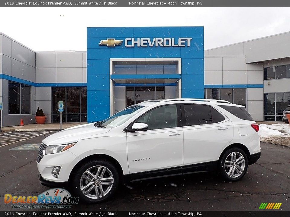 2019 Chevrolet Equinox Premier AWD Summit White / Jet Black Photo #1