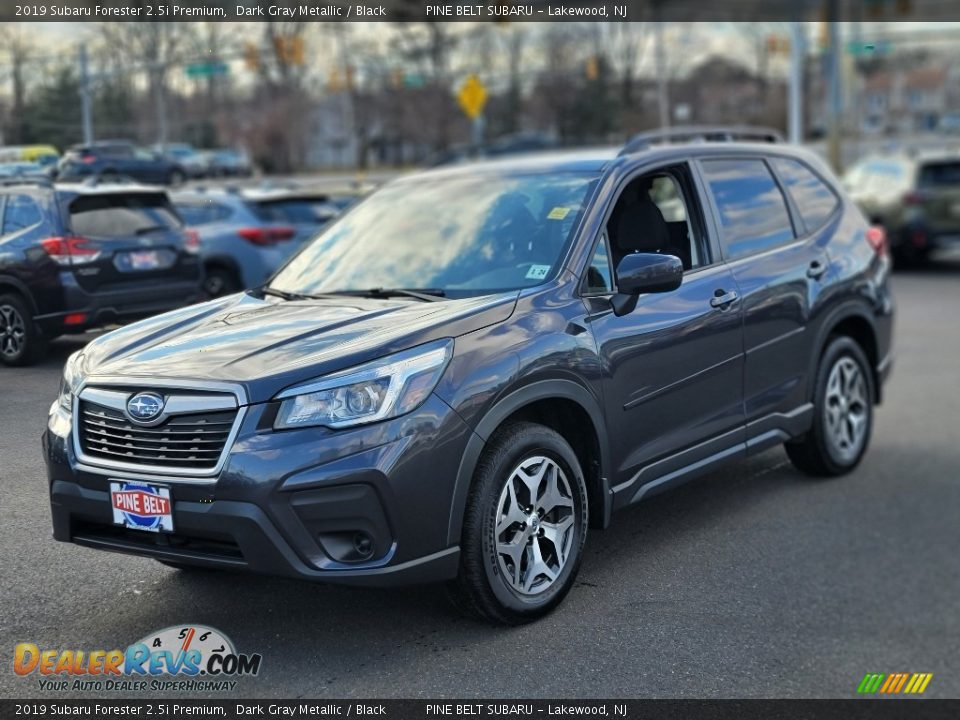 2019 Subaru Forester 2.5i Premium Dark Gray Metallic / Black Photo #1
