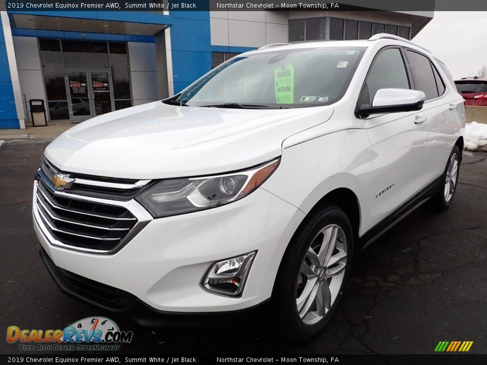 2019 Chevrolet Equinox Premier AWD Summit White / Jet Black Photo #2