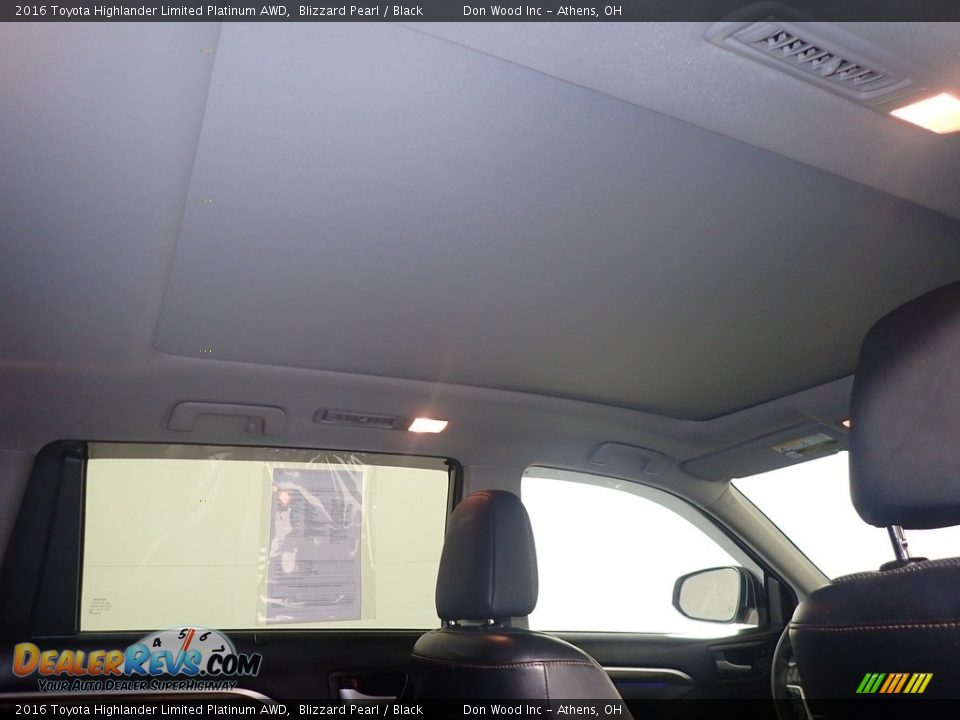 2016 Toyota Highlander Limited Platinum AWD Blizzard Pearl / Black Photo #2