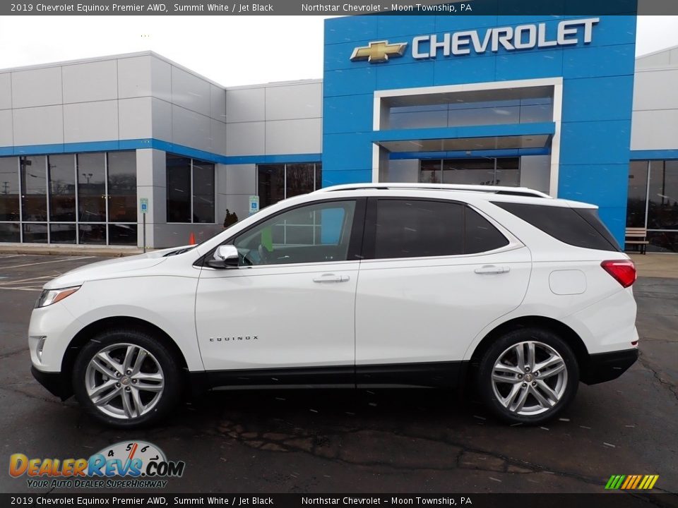 2019 Chevrolet Equinox Premier AWD Summit White / Jet Black Photo #3