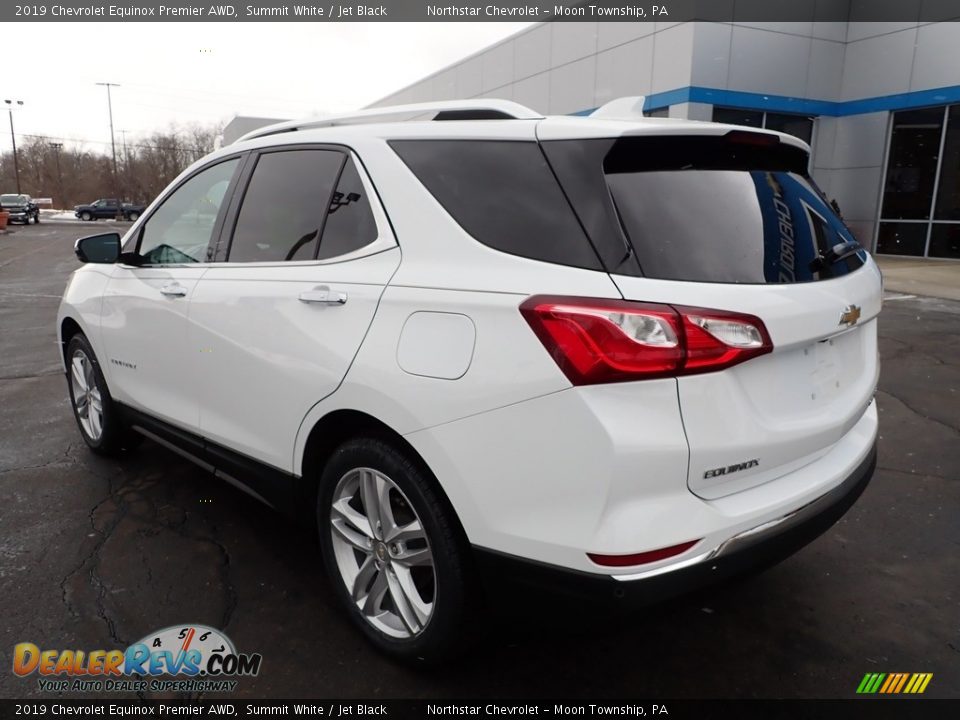 2019 Chevrolet Equinox Premier AWD Summit White / Jet Black Photo #4