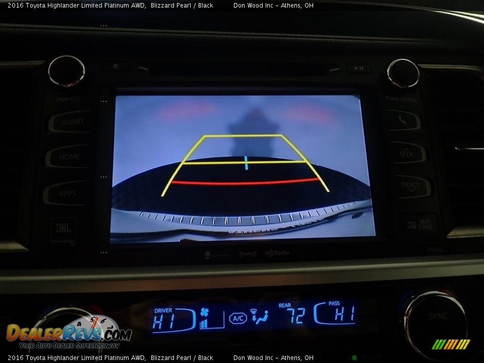 2016 Toyota Highlander Limited Platinum AWD Blizzard Pearl / Black Photo #5