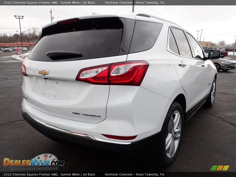 2019 Chevrolet Equinox Premier AWD Summit White / Jet Black Photo #8