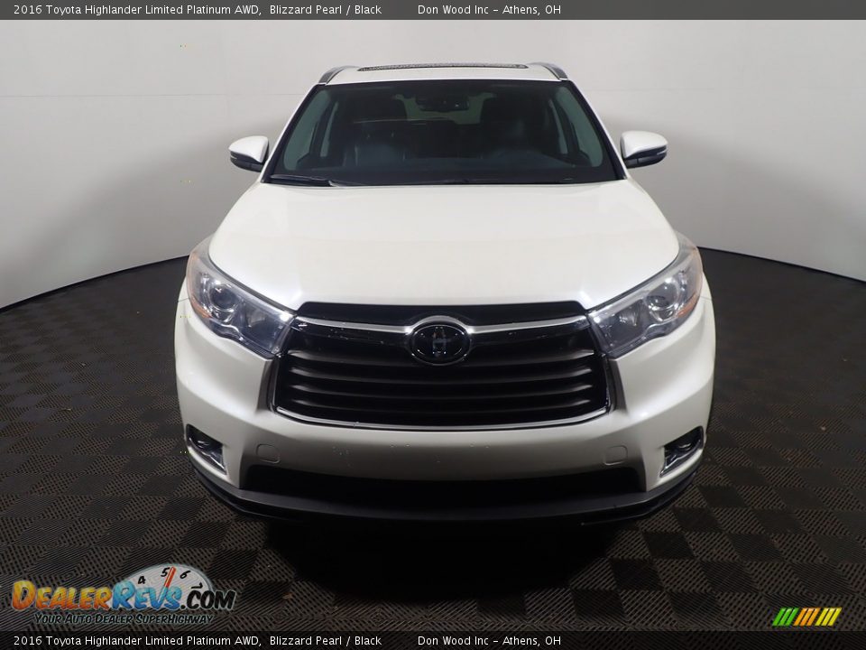2016 Toyota Highlander Limited Platinum AWD Blizzard Pearl / Black Photo #8