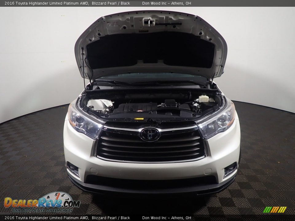 2016 Toyota Highlander Limited Platinum AWD Blizzard Pearl / Black Photo #9