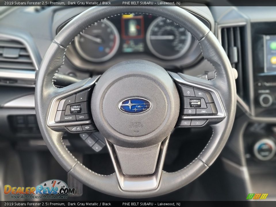 2019 Subaru Forester 2.5i Premium Dark Gray Metallic / Black Photo #10