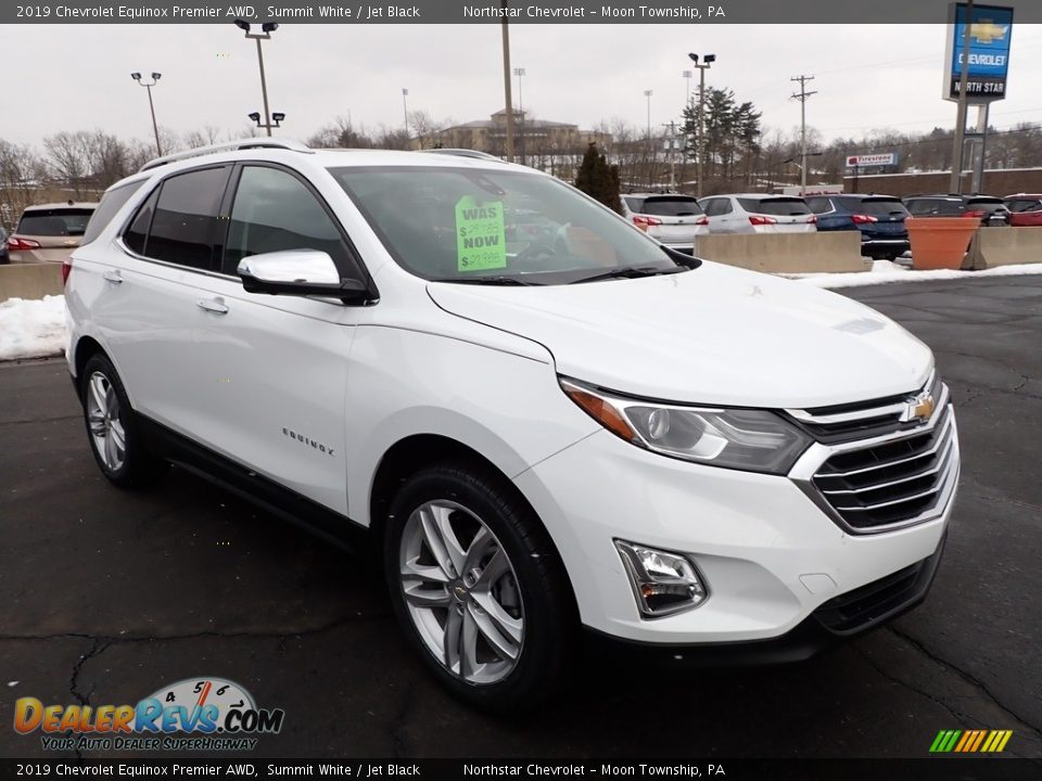 2019 Chevrolet Equinox Premier AWD Summit White / Jet Black Photo #11