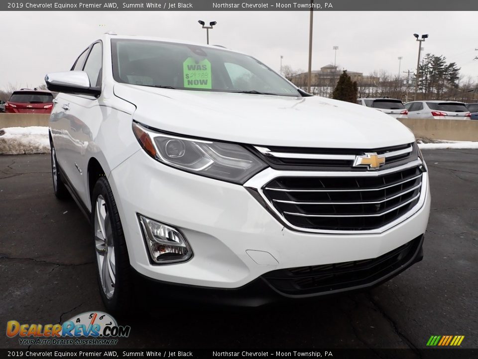 2019 Chevrolet Equinox Premier AWD Summit White / Jet Black Photo #12