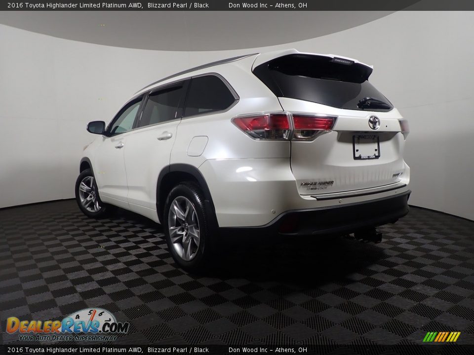 2016 Toyota Highlander Limited Platinum AWD Blizzard Pearl / Black Photo #14
