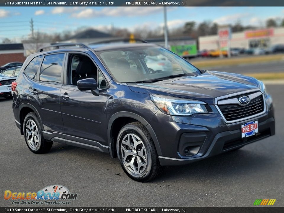 2019 Subaru Forester 2.5i Premium Dark Gray Metallic / Black Photo #13